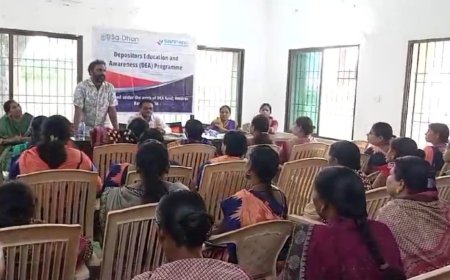 ରିଜର୍ଭ ବ୍ୟାଙ୍କ ତରଫ ରୁ ମ.ରାମପୁର ରେ ଜମାକାରୀ ଶିକ୍ଷା ଓ ସଚେତନତା କର୍ମଶାଳା