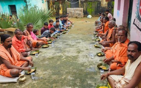 ବାଞ୍ଜିପଦର୍ ଠାରେ ଏକାଠି ନୂଆ ଖାଇଲେ ମହିମାଧର୍ମି ....