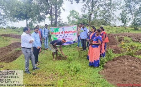 ମାଁ ପାଇଁ ଗଛ ଟିଏ କାର୍ଯ୍ୟକ୍ରମ ବଖଳି ଖୁଣ୍ଟିରେ
