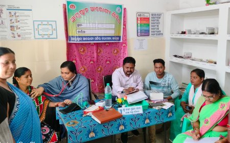 କର୍ଲାମୁଣ୍ଡା ଓ ରେଗଡା ଠାରେ  ଆୟୁଷ୍ମାନ ଆରୋଗ୍ୟ ଶିବିର ....