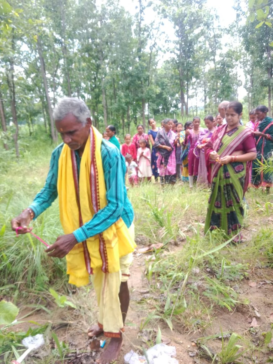 ବୃକ୍ଷ ରକ୍ଷା ବନ୍ଧନ ଓ ପରିବେଶ ସଚେତନତା ଅଭିଯାନ ଅନୁଷ୍ଠିତ l