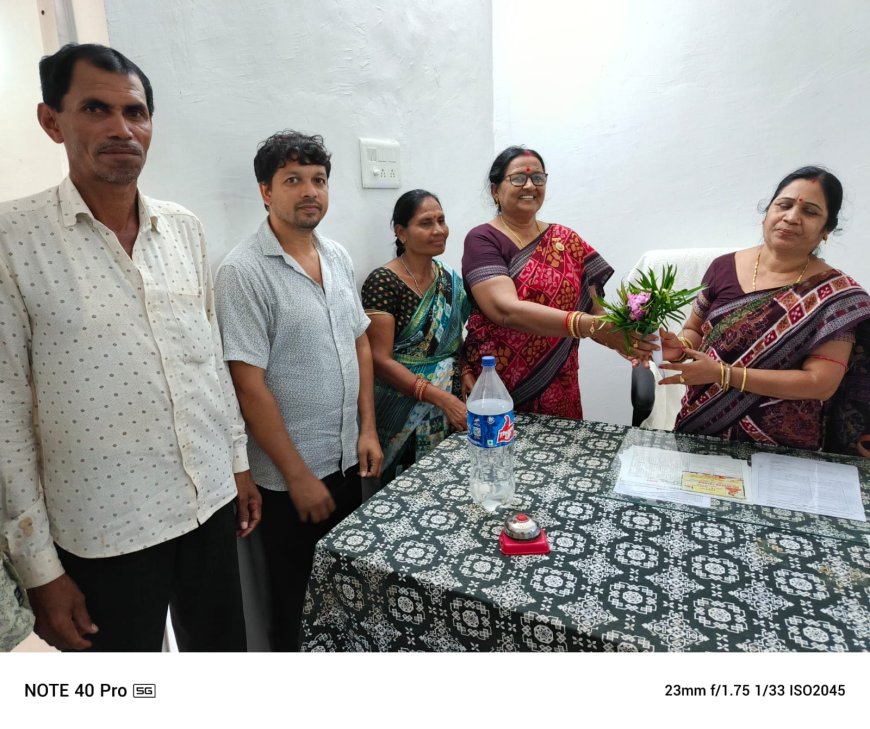 କର୍ଲାମୁଣ୍ଡା ବ୍ଲକ ରେ ନୂତନ ସିଡିପିଓ ଙ୍କ ଯୋଗଦାନ