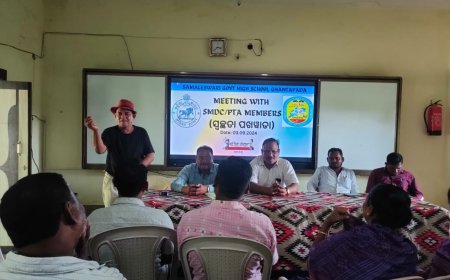 ଘଣ୍ଟାପଡ଼ା ହାଇସ୍କୁଲରେ ସ୍ଵଛତା ପକ୍ଷ ପାଳିତ