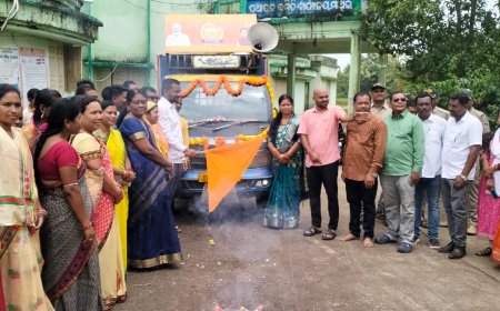 ମାଲକାନଗିରି ଜିଲ୍ଲାରେ ସଚେତନ ପାଇଁ ଗଡ଼ିଲା ସୁଭଦ୍ରା ରଥ