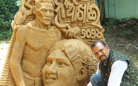ବାଲୁକା କଳା ରେ ନୁଆ ଖାଇ