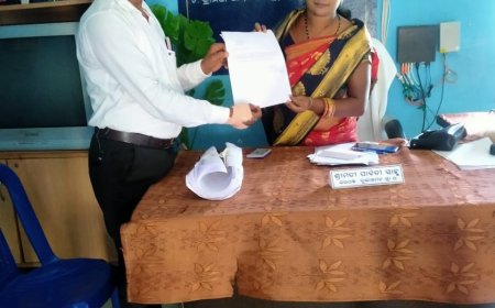 ତୁର୍ଲାଖମନ ଗ୍ରାମ ପଞ୍ଚାୟତ ରେ ଯୋଗ ଦେଲେ ଏକାଉଣ୍ଟାଣ୍ଟ କମ ଡିଇଓ