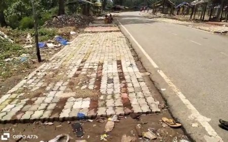 ରାସ୍ତା ଓ ଗୃହ ଭିବାଗ (R&B)ଦ୍ୱାରା ନିମ୍ନମାନରକାମ କରାଯାଉଥିବା ଅଭିଯୋଗ।