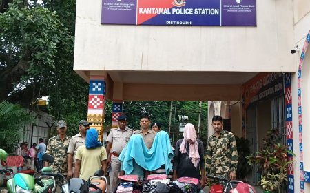 ଡକାୟତି ଘଟଣା, ଚୋରି ୩ ବାଇକ୍ ସହ କପଡା ସାମଗ୍ରୀ ଜବତ, ୪ ଡକାୟତଗିରଫ, ସାମ୍ବାଦିକ ସମ୍ମିଳନୀରେ ସୂଚନା ଦେଲେ ଏସ ଡି ପି ଓ