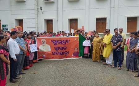 ସୁଭଦ୍ରା ସ୍ୱାଗତ ପଦଯାତ୍ରାର ଶୁଭାରମ୍ଭ କଲେ ଜିଲ୍ଲାପାଳ