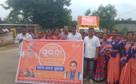 ସୁଭଦ୍ରା ରଥକୁ ମଲିକୁଦରେ ଭବ୍ୟ ସ୍ଵାଗତ।