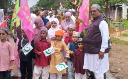 ପ୍ରଫେଟ ମୋହମ୍ମଦ ଙ୍କ ଜନ୍ମଦିନ ପାଳନ।