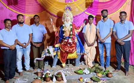 କର୍ଲାମୁଣ୍ଡା ବ୍ଲକ :ବିଭିନ୍ନ ସ୍ଥାନରେ ବିଶ୍ୱକର୍ମା ପୂଜା ପାଳିତ