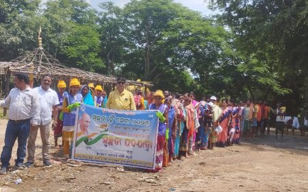 ସ୍ୱଚ୍ଛତା ହିଁ ସେବା ପଦଯାତ୍ରା ଶୁଭାରମ୍ଭ।