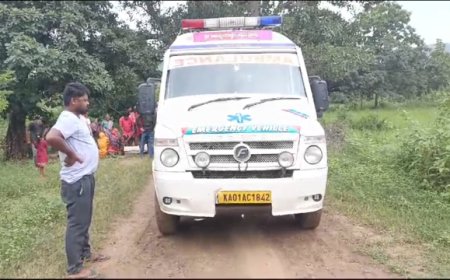 ଥମୁନି ଦାଦନ ଯନ୍ତ୍ରଣା, ଗାଁ କୁ ଫେରିଲା ଶ୍ରମିକ ଙ୍କ ମୃତ ଶରିର।