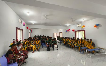 ବେଲଖଣ୍ଡି ପଞ୍ଚାୟତ ଡିଗ୍ରୀ ମହାବିଦ୍ୟାଳୟ ରେ ସ୍ୱାଗତ ସମ୍ଭାର୍ଦ୍ଧନା କାର୍ଯ୍ୟକ୍ରମ .....