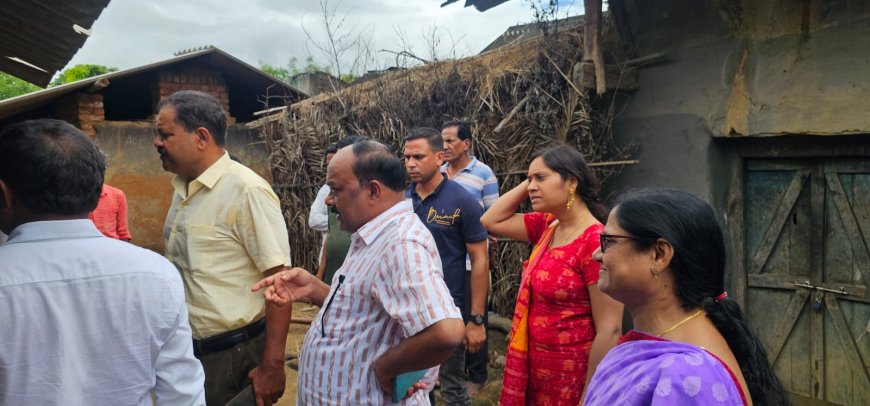 ଯୋଗୀ ପଦରରେ ଜଣ୍ଡିସ ଆତଙ୍କ ପରେ ପହଞ୍ଚିଲେ ଜିଲ୍ଲାପାଳ