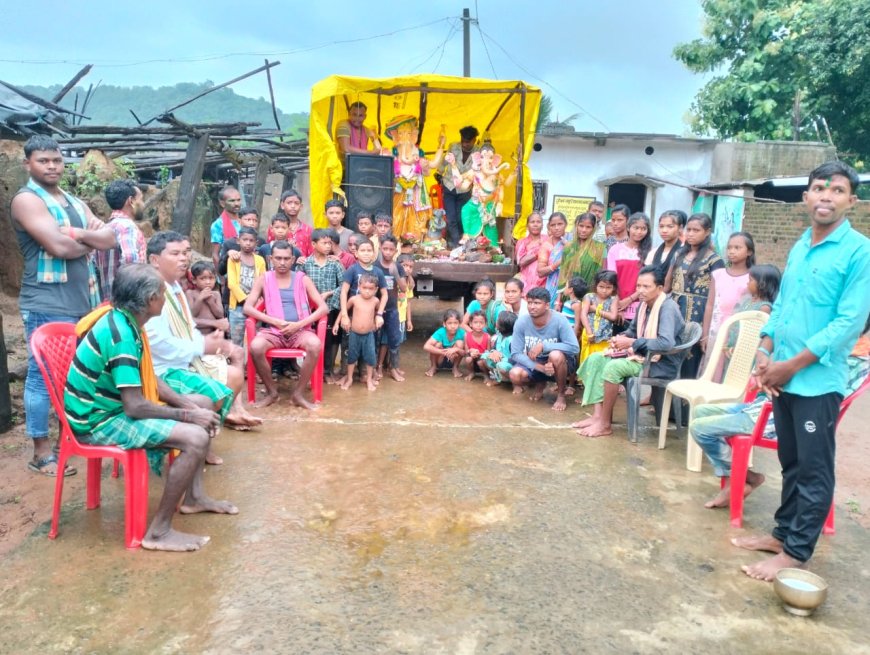 ମୁଡିଆ ତୁଣ୍ଡି ଗାଁ ରେ ଗଣେଷ ପୁଜା ଓ ନୂଆଖାଇ ଧୁମ୍ ଧାମ ରେ ପାଳିତ