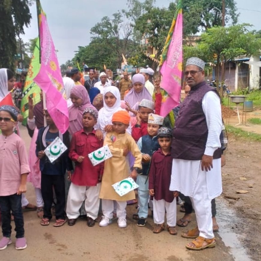ପ୍ରଫେଟ ମୋହମ୍ମଦ ଙ୍କ ଜନ୍ମଦିନ ପାଳନ।