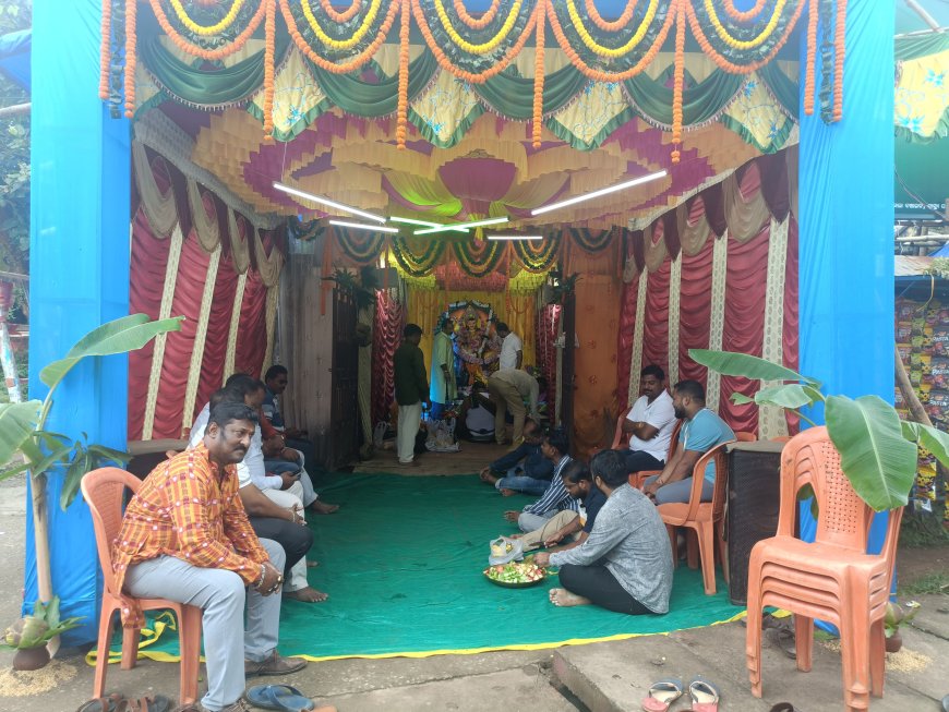 ବାଲିଗୁଡ଼ା ରେ ଦେବଶିଳ୍ପୀ ବିଶ୍ଵକର୍ମା ଙ୍କ ପୁଜା ଧୁମ୍ ଧାମରେ ପାଳିତ