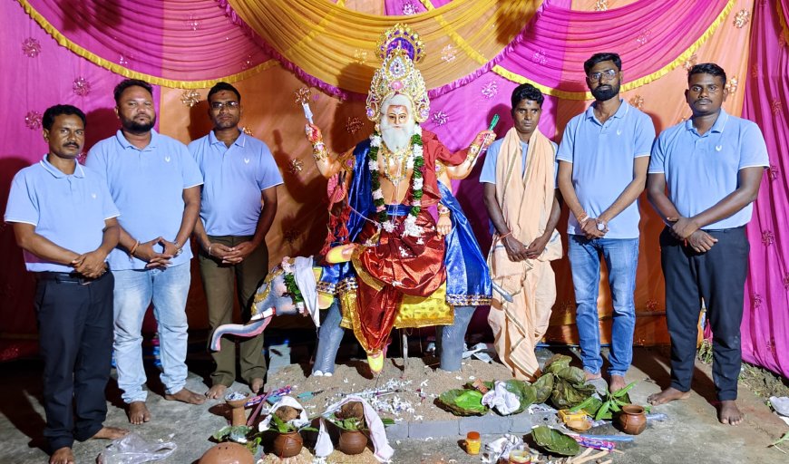 କର୍ଲାମୁଣ୍ଡା ବ୍ଲକ :ବିଭିନ୍ନ ସ୍ଥାନରେ ବିଶ୍ୱକର୍ମା ପୂଜା ପାଳିତ