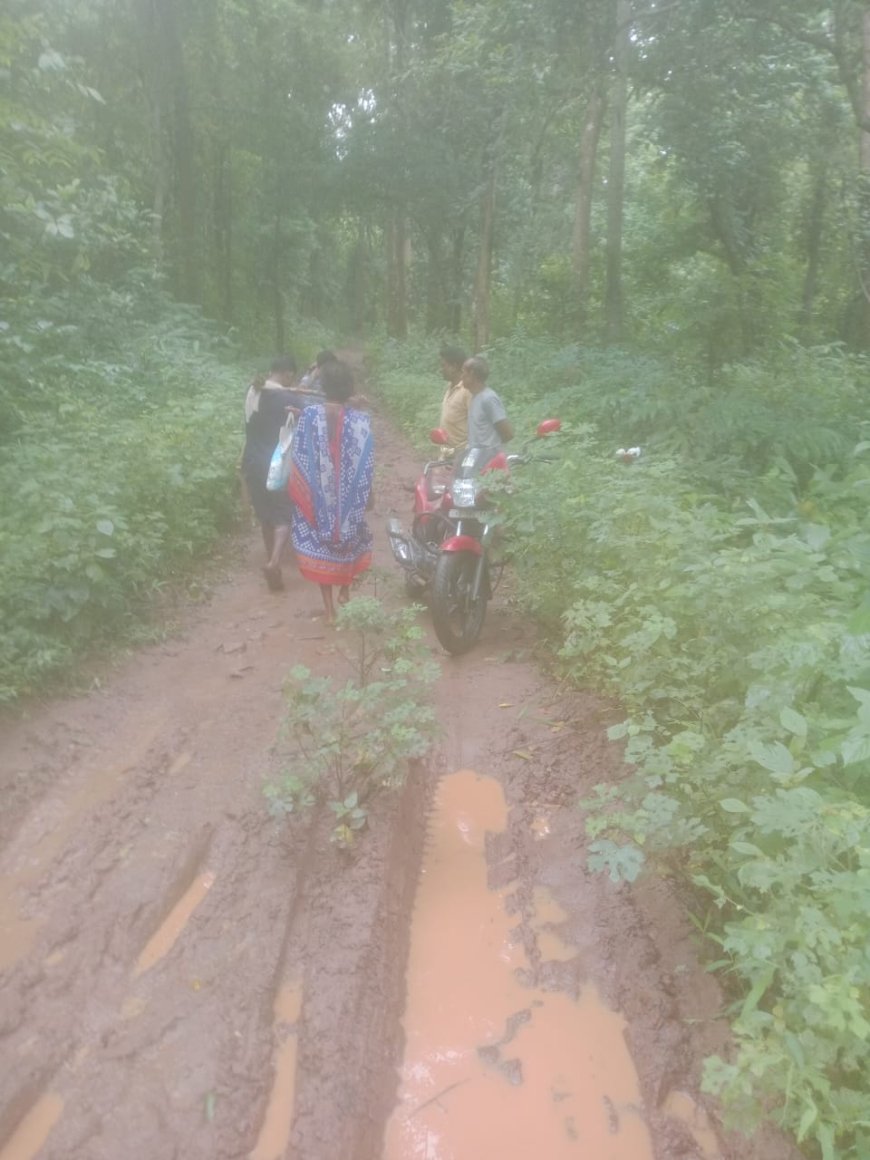 ରାସ୍ତା ନ ଥିବାରୁ ଜୀବନ ଗଲା