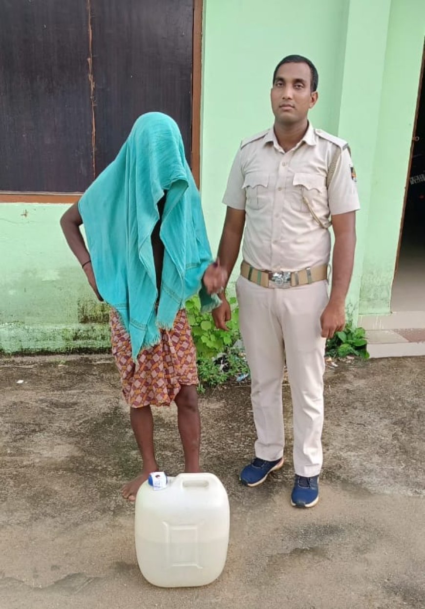 ମଦ କାରବାରରେ ଜଣେ ଗିରଫ