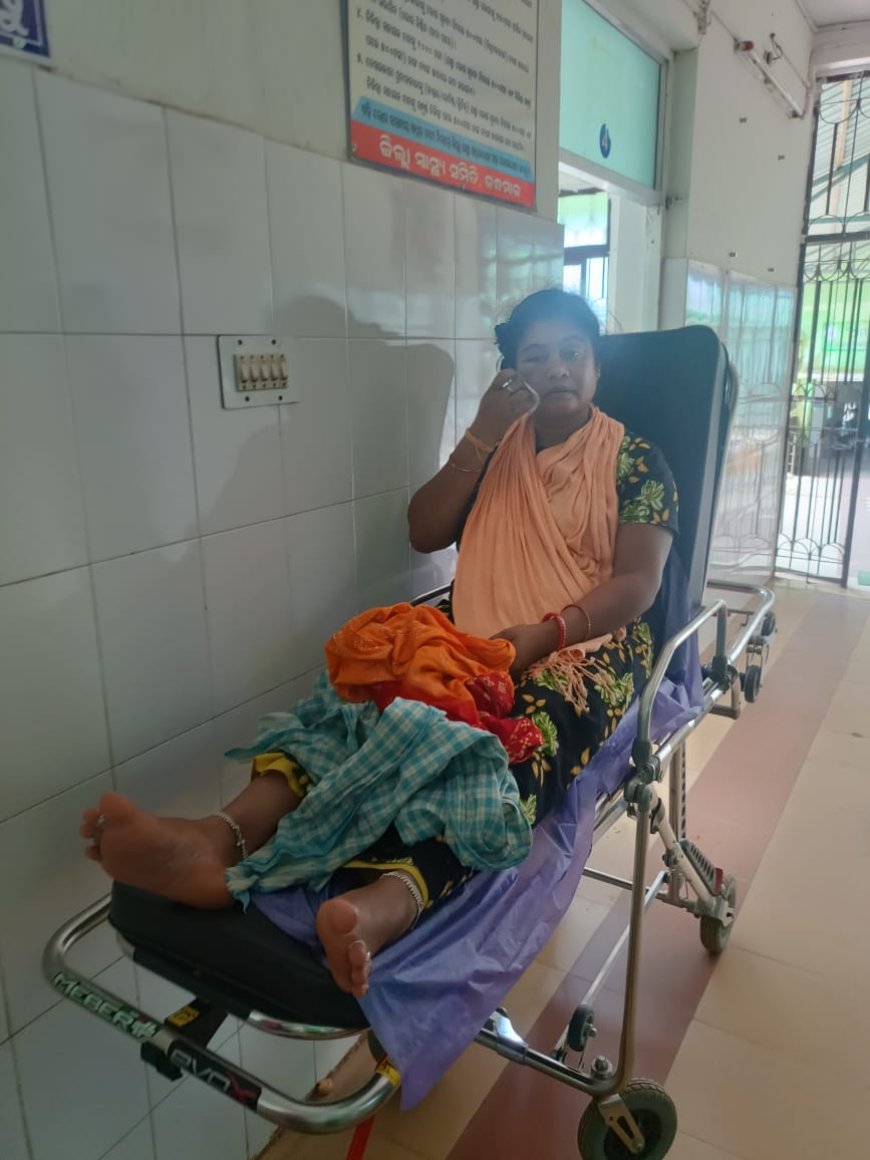 ଖମଣଖୋଲ ସ୍ୱାସ୍ଥ୍ୟ କେନ୍ଦ୍ର ର ଏ.ଏନ. ଏମ.ମରଣାନ୍ତକ ଆକ୍ରମଣ ଥାନାରେ ଅଭିଯୋଗ l