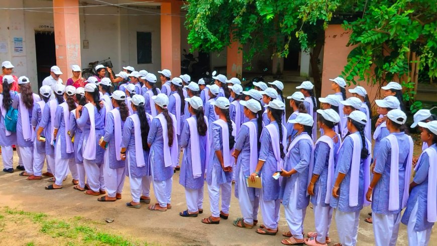 ବିଜୁ ପଟ୍ଟନାୟକ ମହିଳା ଡିଗ୍ରୀ ମହାବିଦ୍ୟାଳୟରେ ସ୍ବଚ୍ଛତା ହିଁ ସେବା କାର୍ଯ୍ୟକ୍ରମ