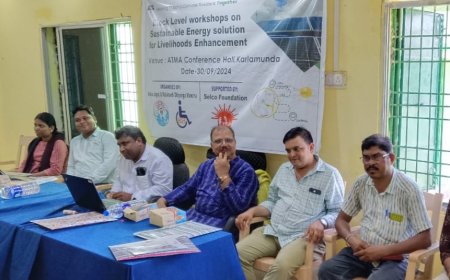 ସୌର ଶକ୍ତି ଦ୍ୱାରା ଜୀବନ ଜୀବିକା ର ସୁଦୃଢ଼ୀ କରଣ  କର୍ମଶାଳା...