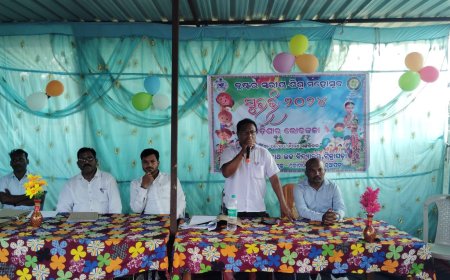 ଶ୍ରୀ ଜଗନ୍ନାଥ ଉଚ୍ଚ ବିଦ୍ୟାଳୟ ଟିକ୍ରାପଡା ଠାରେ କ୍ଲଷ୍ଟର ସ୍ତରୀୟ ଶିଶୁ ମହୋତ୍ସବ ସୁରଭି ଅନୁଷ୍ଠିତ