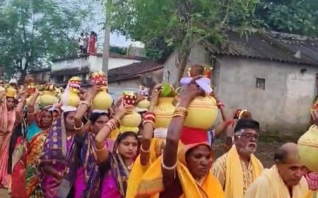 ଟେମରା ଠାରେ ଦଶ ଅବତାର ଦୁର୍ଗା ପୂଜା କଲସ ଯାତ୍ରା ସହ ଆରମ୍ଭ।