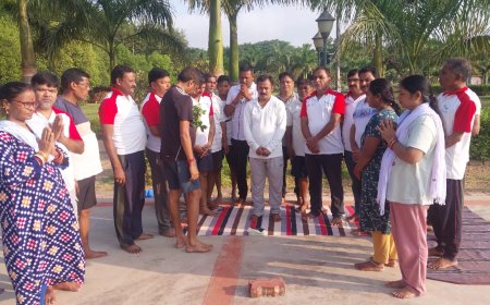 ଦିବ୍ୟଊର୍ଜା ଯୋଗ ସମିତି ପକ୍ଷରୁ  ସ୍ୱତନ୍ତ୍ର ଯୋଗ ଶିବିର ଅନୁଷ୍ଟିତ