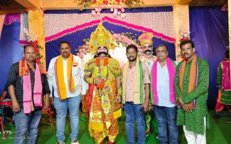 ବେହେରାପଡ଼ାଠାରେ ଷୋହଳ ପୂଜା ଉପଲକ୍ଷେ ରାବଣ ଦରବାର ର ଦ୍ୱିତୀୟ ସନ୍ଧ୍ୟା