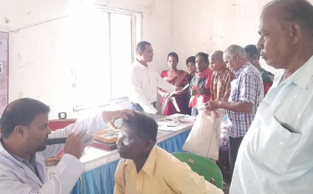 ମାଗଣା ଚକ୍ଷୁ ଚିକିତ୍ସା ଶିବିର ଅନୁଷ୍ଠିତ