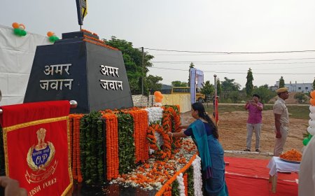 ୬୫ ତମ ପୋଲିସ ସହିଦ୍ ଦିବସ ପାଳିତ