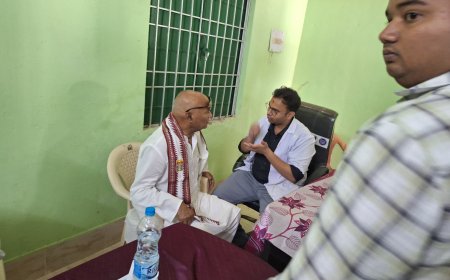 ଋଣ୍ଡିମହୁଲ ପଂଚାୟତ କାର୍ଯ୍ୟା ଳୟ ଠାରେ ମାଗଣା ଚକ୍ଷୁ ଚିକିତ୍ସା ଶିବିରଅନୁଷ୍ଠିତ