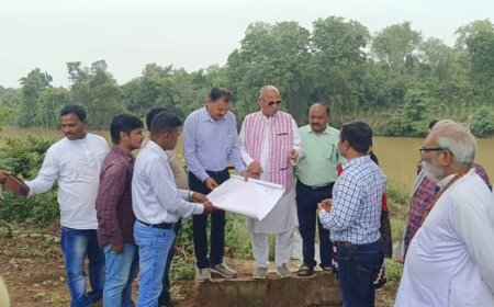 ବୌଦ୍ଧ ଜିଲ୍ଲାପାଳଙ୍କ ଡ୍ୟାମ୍ ପାଇଁ କ୍ଷେତ୍ର ପରିଦର୍ଶନ।