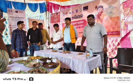 କୋକସରା ବ୍ଲକ ସ୍ତରୀୟ ଶ୍ରୀ ଅନ୍ନ ଅଭିଯାନ ଖାଦ୍ୟ ମେଳା ଅନୁଷ୍ଠିତ