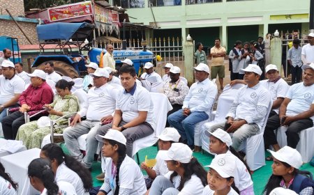 ଭୋଟ ତାଲିକାଭୁକ୍ତ କରିବା ଉଦେଶ୍ୟର ସଚେତନ ପାଇଁ "ପଥ ଉତ୍ସବ ଓ ୱାକଥନ" କାର୍ଯ୍ୟକ୍ରମ ଅନୁଷ୍ଠିତ । 