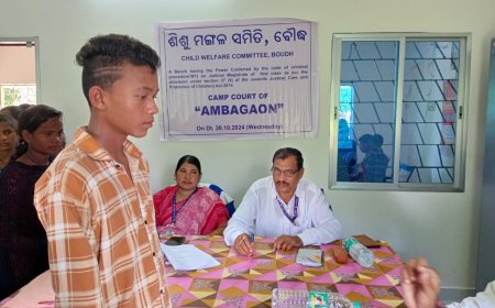 ବୌଦ୍ଧ ଶିଶୁମଙ୍ଗଳ ସମିତି ପକ୍ଷରୁ କ୍ୟାମ୍ପ କୋର୍ଟ ଅନୁଷ୍ଠିତ ।