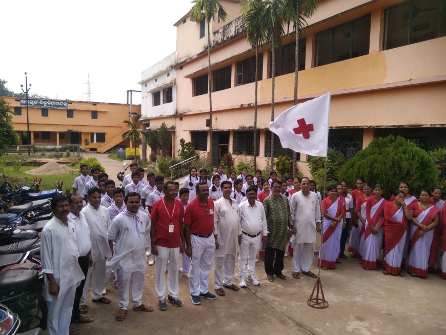 ଜୁନିଅର ରେଡକ୍ରସ ଶାଖା ଉଦ୍ଘାଟିତ