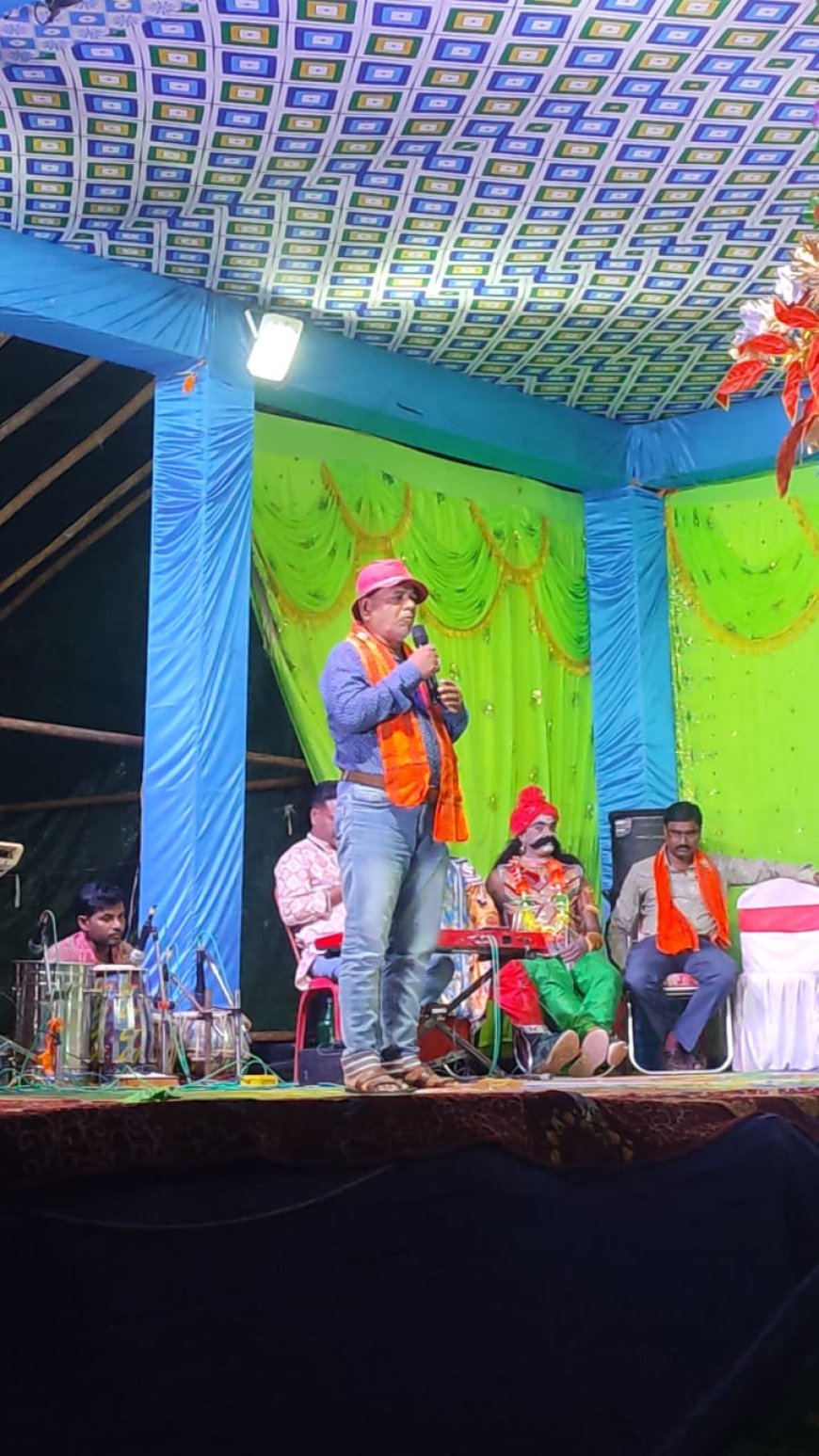 ଘଣ୍ଟାପଡ଼ା ଶାରଦୀୟ ଦୁର୍ଗାପୂଜା ଉପଲକ୍ଷେ  ରାବଣ ଦରବାର ଦ୍ୱିତୀୟ ସଂଧ୍ୟାରେ ସୀତା ଚୋରୀ ।