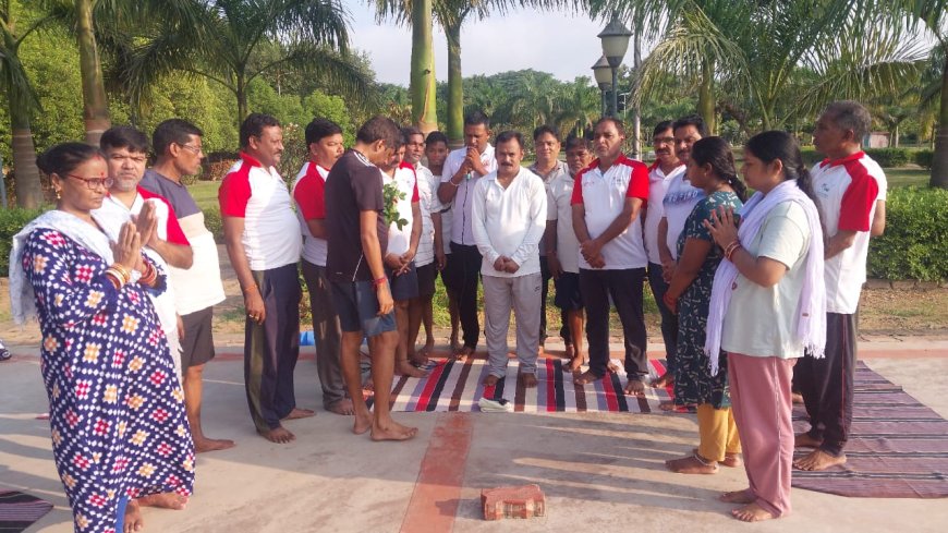 ଦିବ୍ୟଊର୍ଜା ଯୋଗ ସମିତି ପକ୍ଷରୁ ସ୍ୱତନ୍ତ୍ର ଯୋଗ ଶିବିର ଅନୁଷ୍ଟିତ