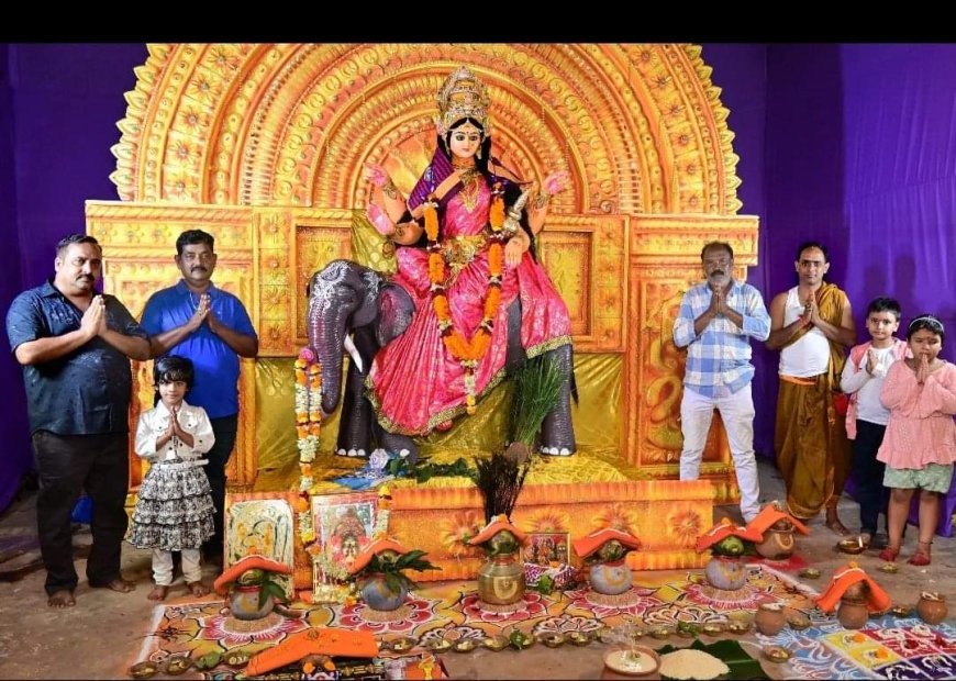 ବାଲିଗୁଡା ରେ ଗଜଲକ୍ଷ୍ମୀ ପୂଜା ଧୁମଧାମ ରେ ପାଳିତ