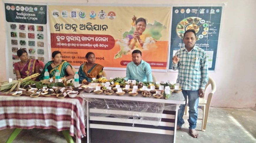 ଉର୍ଲାଦାନୀ ଠାରେ ବ୍ଲକ ସ୍ତରୀୟ ପାରମ୍ପରିକ ଖାଦ୍ୟ ମେଳା