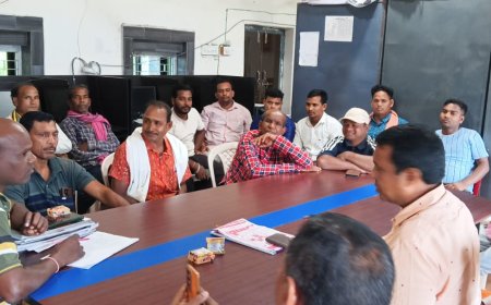 ମା' ମାହେଶ୍ଵରୀମହୋତ୍ସବ ନିମନ୍ତେ ପ୍ରସ୍ତୁତି ବୈଠକ।