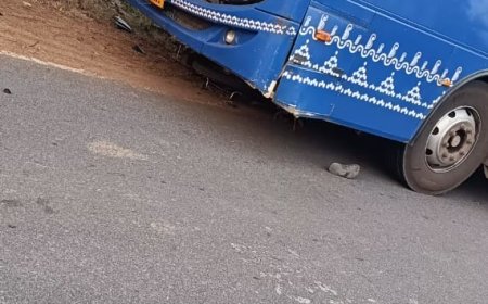 ବସ ଧକ୍କାରେ ବାଇକ ଆରୋହୀ ମୃତ, ଜଣେ ଗୁରୁତର