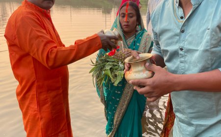 ବିହାରୀ ସମ୍ପ୍ରଦାୟ ର ଛଟ ପୂଜା