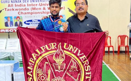 ସର୍ବ ଭାରତୀୟ ବିଶ୍ୱ ବିଦ୍ୟାଳୟ ପ୍ରତିଯୋଗିତାରେ ଏହେସାସଙ୍କ ସଫଳତା