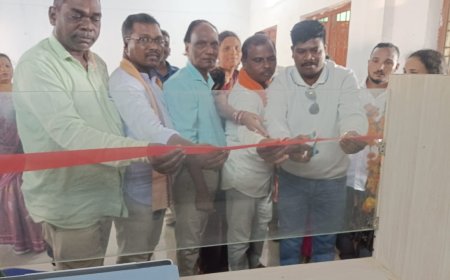 ଆମ ବ୍ୟାଙ୍କ ଉଦଘାଟନ କଲେ ବିଧାୟକ।